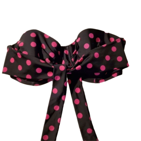 🇺🇸Super Cute 36C Polka Dot Bikini Top - Picture 1 of 12